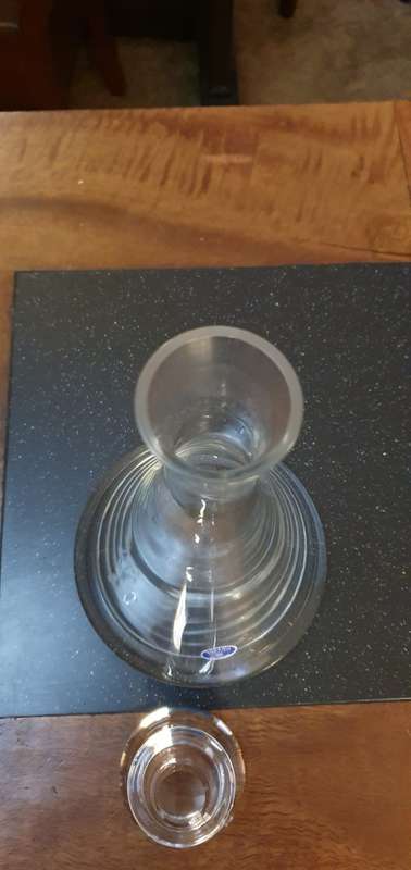 Bohemian Crystal Decanter
