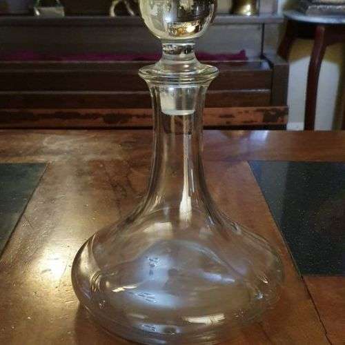 Bohemian Crystal Decanter