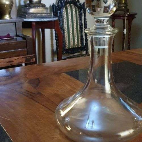 Bohemian Crystal Decanter