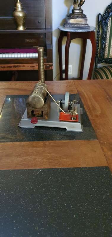 Vintage Steam Donkey Machine