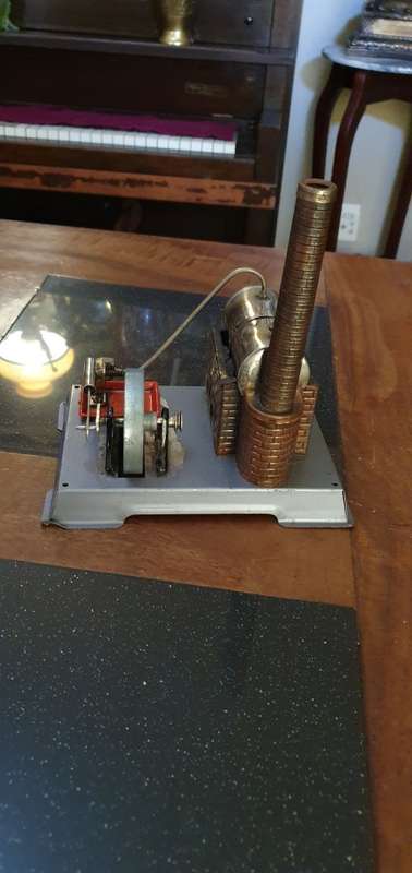 Vintage Steam Donkey Machine