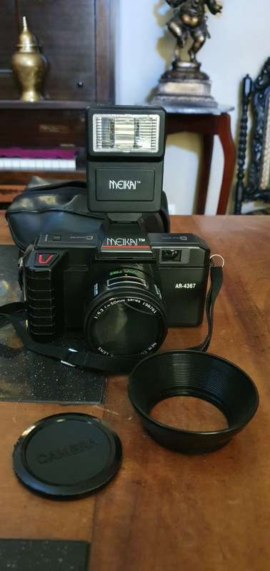 Vintage Meikai Camera, Bewi Quick Light Meter plus an extra Camera
