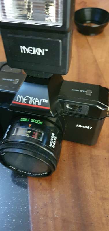 Vintage Meikai Camera, Bewi Quick Light Meter plus an extra Camera