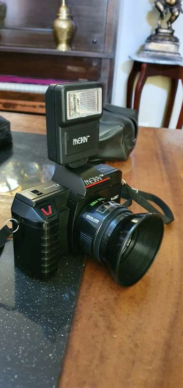 Vintage Meikai Camera, Bewi Quick Light Meter plus an extra Camera