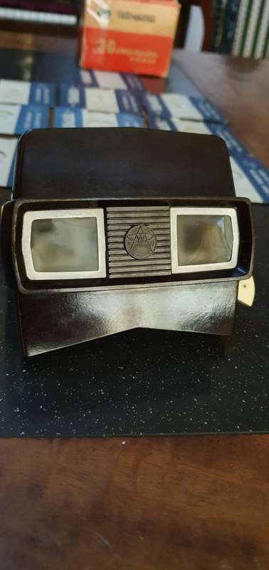 Vintage Viewmaster with Slides