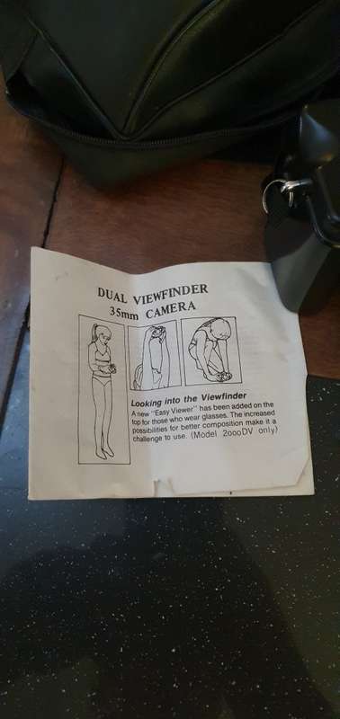 Vintage 35mm Point and Shoot Camera