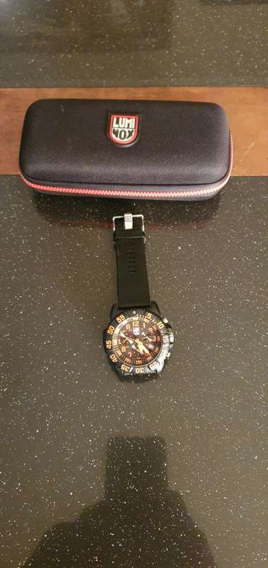 Authentic Luminox Watch plus Case