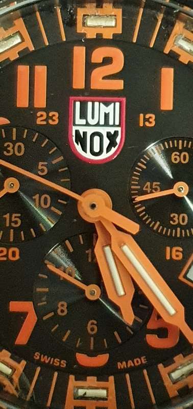 Authentic Luminox Watch plus Case