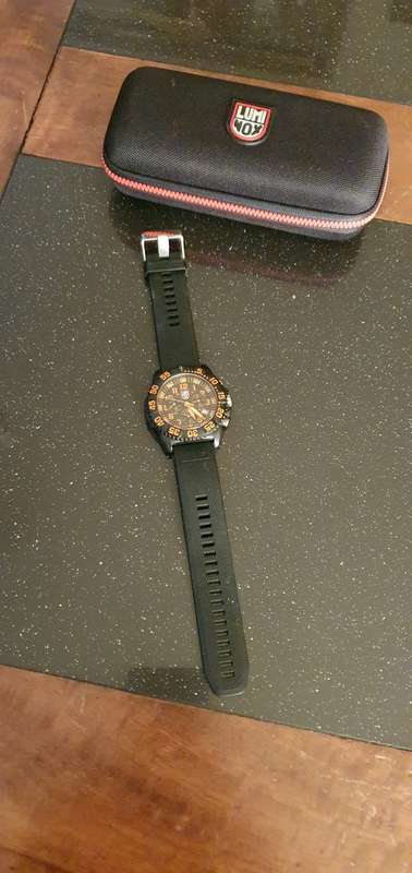 Authentic Luminox Watch plus Case
