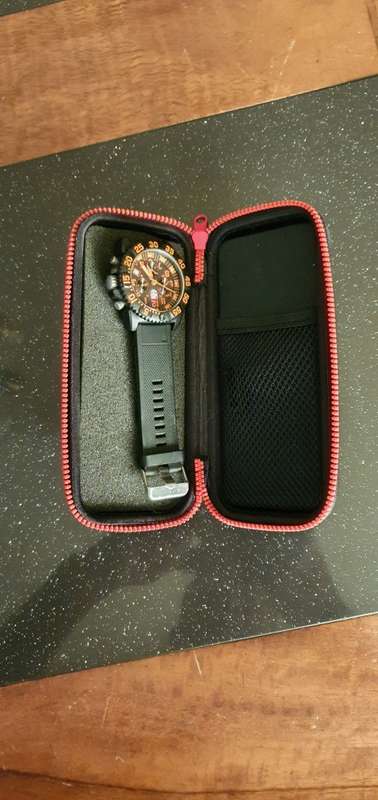 Authentic Luminox Watch plus Case