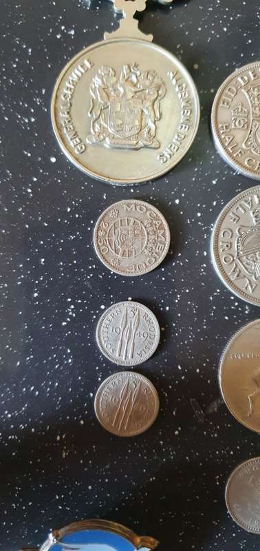 General Service Medal plus Various Collectable Coins