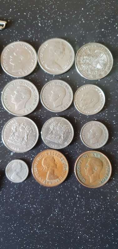General Service Medal plus Various Collectable Coins
