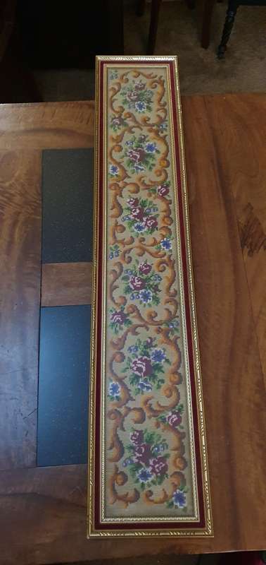 Beautiful 1.06 meter Vintage Framed Tapestry
