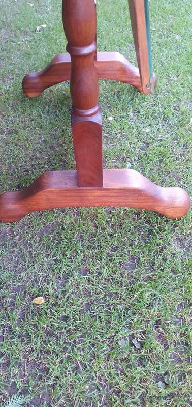 Tall Vintage Oakwood Cheval
