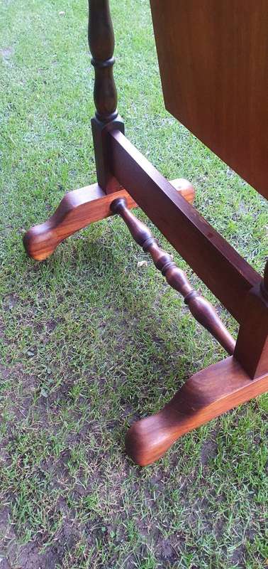 Tall Vintage Oakwood Cheval