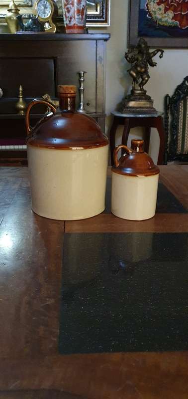 Old Brown Sherry Bottles