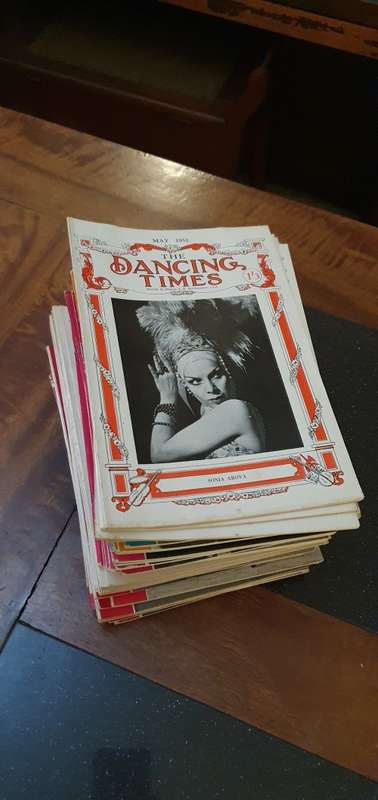 Vintage Dancing Time Magazines