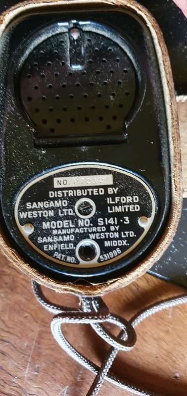 Vintage Weston Master 3 Light Meter + Various Items