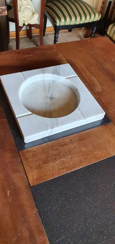 Large Marble Ashtray*
