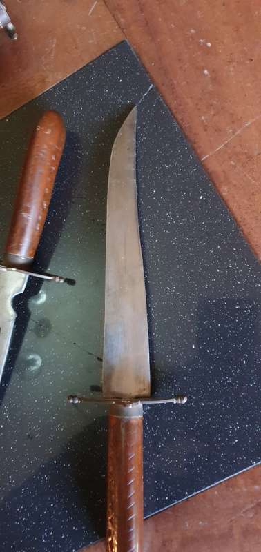 Vintage Hand Carved Indian Carving Set