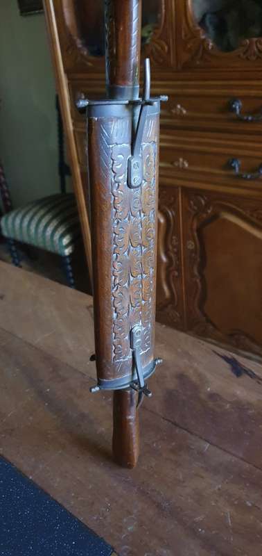 Vintage Hand Carved Indian Carving Set