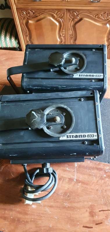 Pair of Strand 833 Stage Lights
