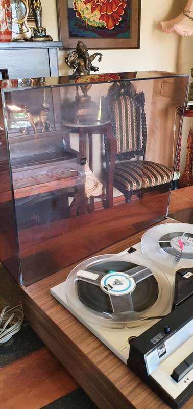 Vintage Dual Tapecorder and Pioneer Turntable LP 12 e