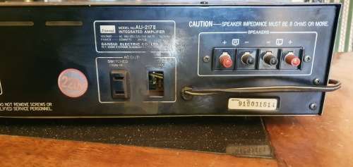 Sansui Intergrated Amplifier AU-217
