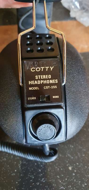 Vintage Cotty Earphones