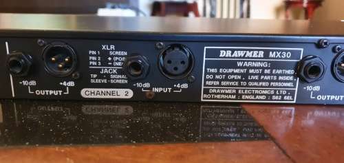 Drawmer Dual Gated Compressor Limiter MX 30