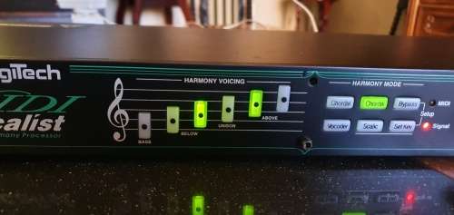 Digitech Midi Vocalist Harmony Processor MV 5
