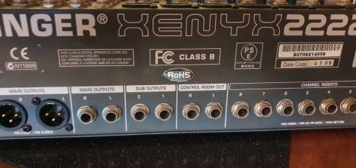 Berhinger Zenyx 2222 FX CPD Series Amplifier