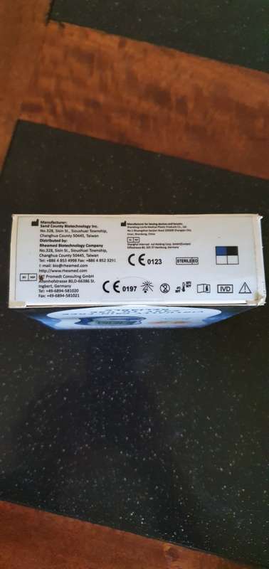 Blood Sugar Monitor Box Sealed