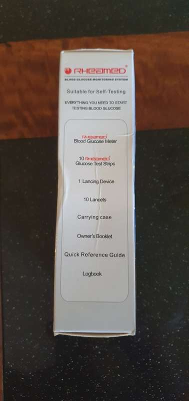 Blood Sugar Monitor Box Sealed
