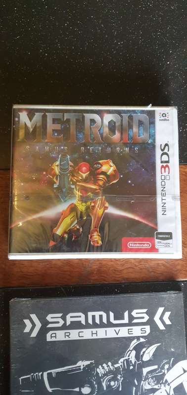 Nintendo 3DS Metroid Samus Returns, Samus Archives Still Sealed Plus Nintendo Wii Captain Toad