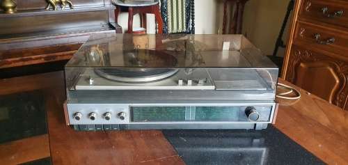 Vintage Phillips Automatic 814 Radio, Tape & Turntable Combo