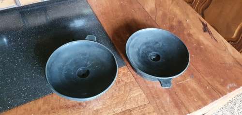 Vintage Bowling Balls in Suitcase
