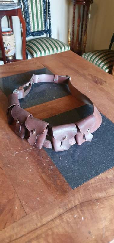Vinatge Leather Amo Belt