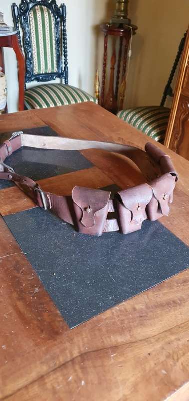 Vinatge Leather Amo Belt