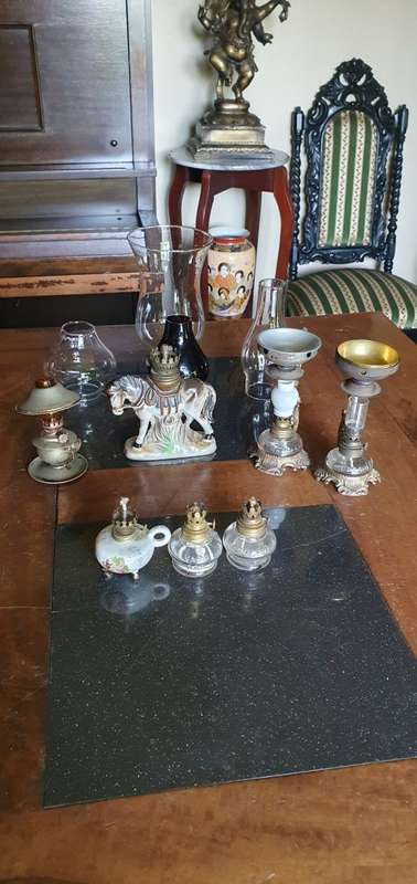Miniature Lamps & Glass Shades