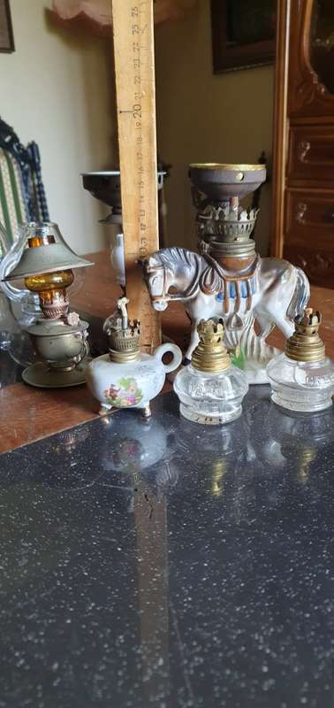 Miniature Lamps & Glass Shades