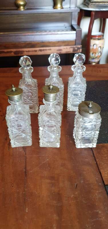 Absolutely Gorgeous Vintage Condiment Set
