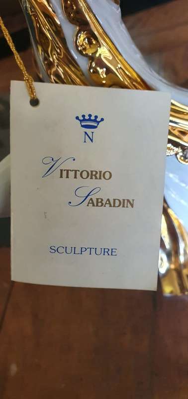 Absolutely Stunning Authentic Vittorio Sabadin Porcelain Figurine