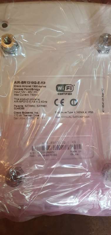 Cisko Aironet 1300 Series Wireless Bridge