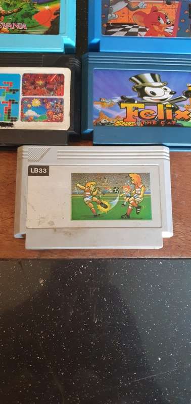 Vintage TV Game Cartridges