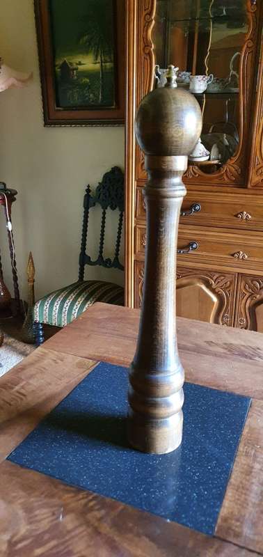 Large Wooden Pepper Grinder