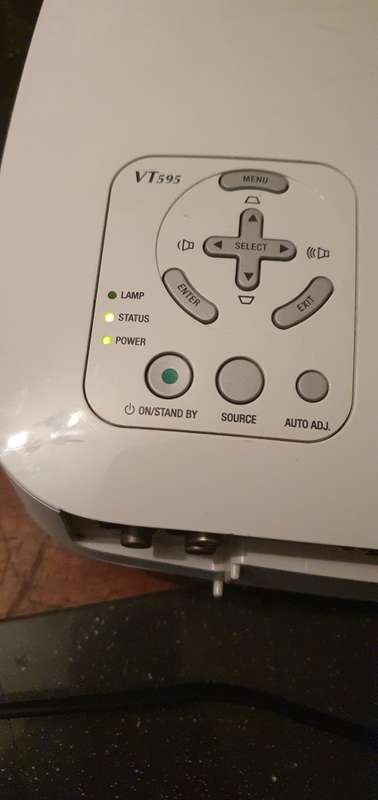 NEC VT 595 Overhead Projector