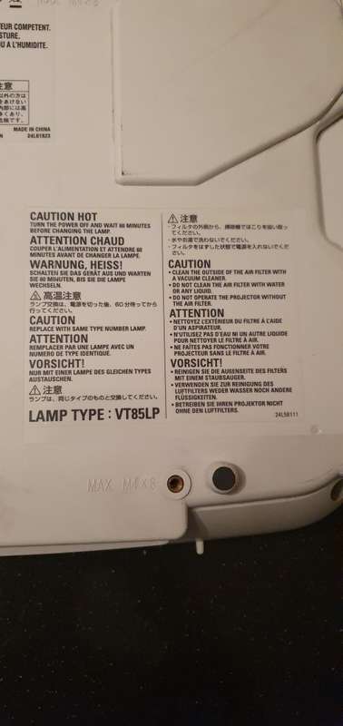 NEC VT 595 Overhead Projector