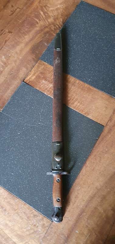 WW2 Mangrovite Long Bayonet Model 303