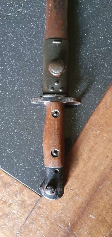 WW2 Mangrovite Long Bayonet Model 303